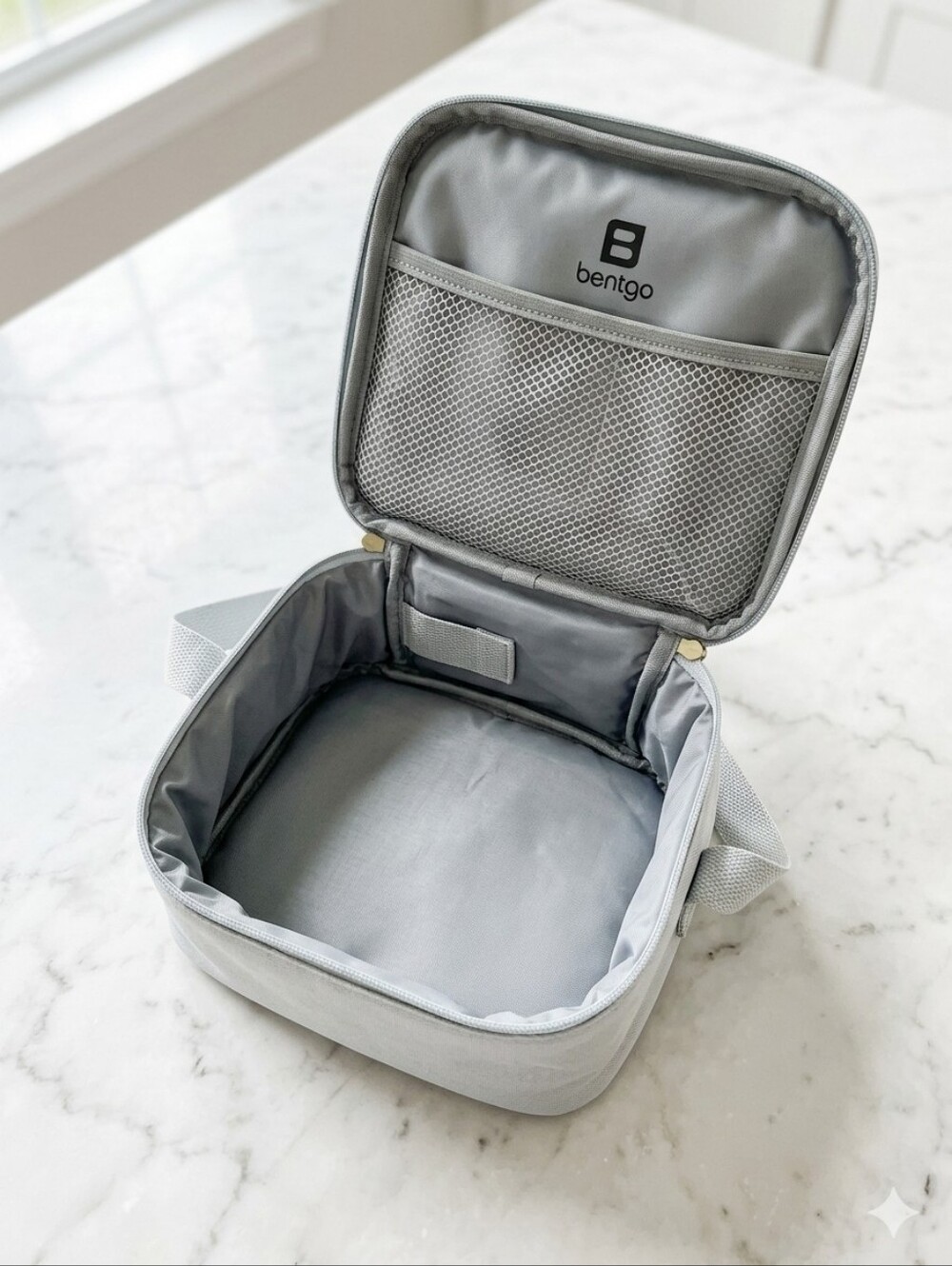 Bentgo Light Gray Insulated Lunch Bag NWT Cooler